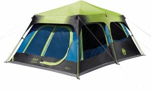 coleman cabin tent with instant setup