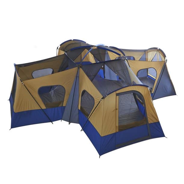 Ozark Trail Base Camp 14-Person Cabin Tent - top view